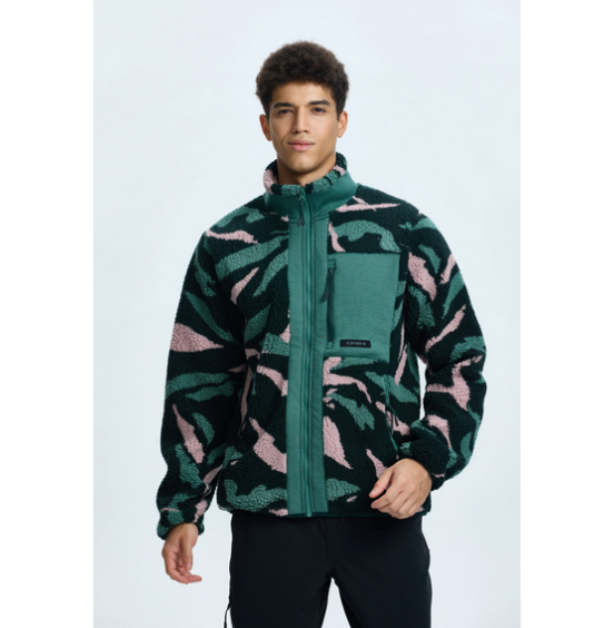 ICEPEAK ΑΝΔΡΙΚΗ ΖΑΚΕΤΑ FLEECE ARDESE 857858313I-590 DARK GREEN
