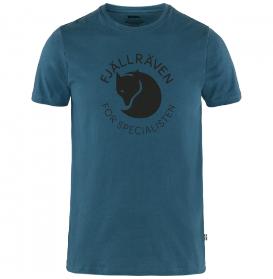 FJALLRAVEN FOX T-SHIRT 87052-534 INDIGO BLUE