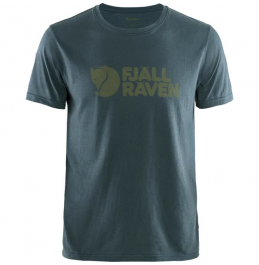FJALLRAVEN M LOGO T-SHIRT 87310-560 NAVY