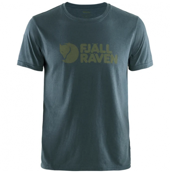 FJALLRAVEN M LOGO T-SHIRT 87310-560 NAVY