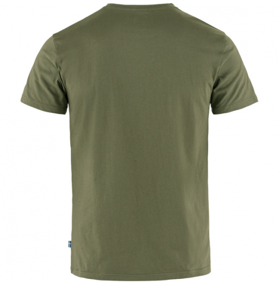 FJALLRAVEN LOGO T-SHIRT 87310-625 LAUREL GREEN