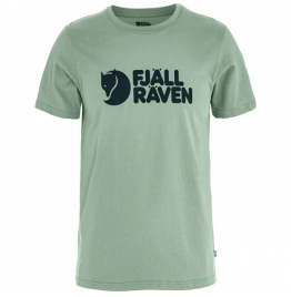 FJALLRAVEN LOGO T-SHIRT 87310-674 MISTY GREEN