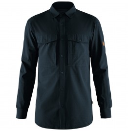 FJALLRAVEN ABISKO TREKKING SHIRT 87935-555 DARK NAVY