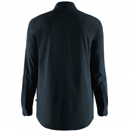 FJALLRAVEN ABISKO TREKKING SHIRT 87935-555 DARK NAVY
