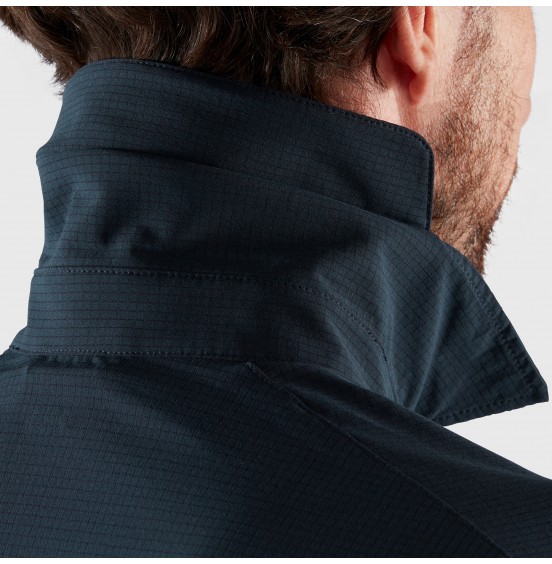FJALLRAVEN ABISKO TREKKING SHIRT 87935-555 DARK NAVY