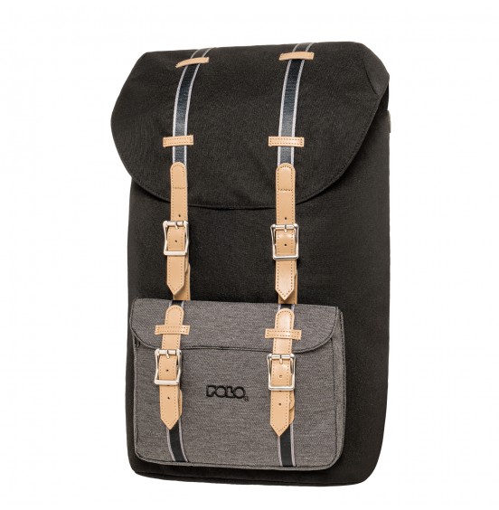 POLO BACKPACK ELMOR ΣΑΚΙΔΙΟ ΠΟΛΗΣ 902073-2022 BLACK