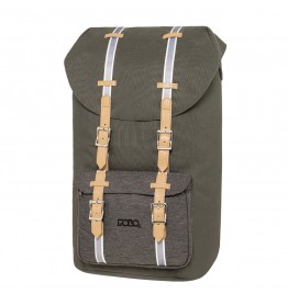 POLO BACKPACK ELMOR ΣΑΚΙΔΙΟ ΠΟΛΗΣ 902073-6522 GREY