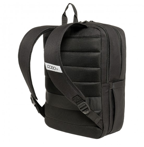 POLO BACKPACK CORVEN ΣΑΚΙΔΙΟ ΠΟΛΗΣ 902081-2000 BLACK