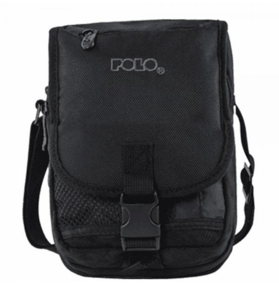 POLO SHOULDER BAG VERTICAL M 907071 BLACK