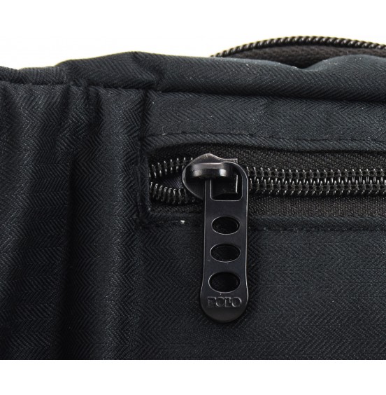 POLO ΤΣΑΝΤΑΚΙ ΜΕΣΗΣ WAIST BAG DENVER 908001-2000 BLACK