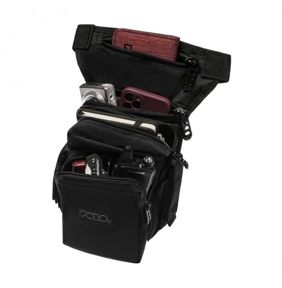 POLO WAIST BAG SIDE GUN ΤΣΑΝΤΑΚΙ ΜΕΣΗΣ/ΜΗΡΟΥ 908105-2000 BLACK
