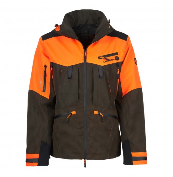 UNIVERS ΚΥΝΗΓΕΤΙΚΟ JACKET IBEX 91256-392 VERDE ARANCIO