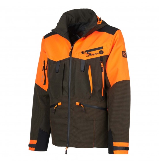 UNIVERS ΚΥΝΗΓΕΤΙΚΟ JACKET IBEX 91256-392 VERDE ARANCIO