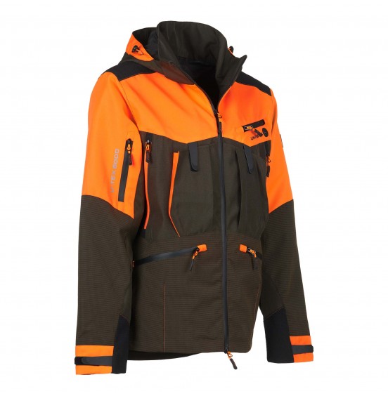 UNIVERS ΚΥΝΗΓΕΤΙΚΟ JACKET IBEX 91256-392 VERDE ARANCIO