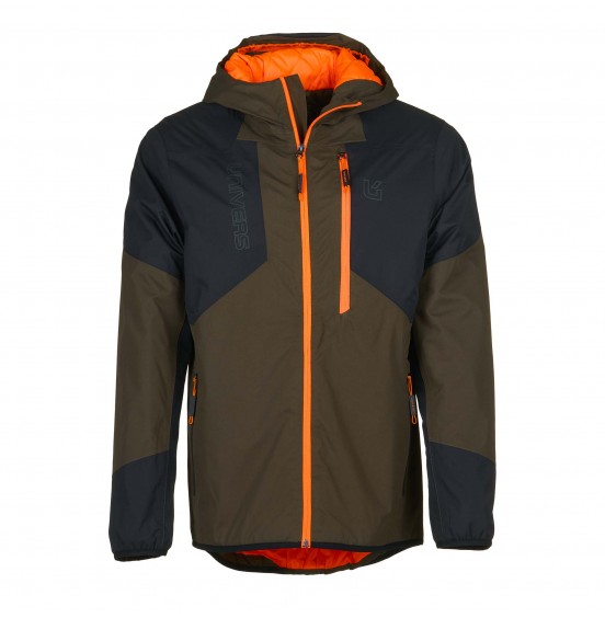 UNIVERS JACKET PADDED CADORE U-TEX 91273-392 VERDE ARANCIO