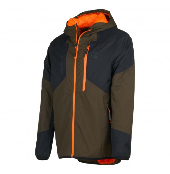 UNIVERS JACKET PADDED CADORE U-TEX 91273-392 VERDE ARANCIO