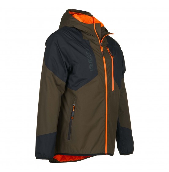 UNIVERS JACKET PADDED CADORE U-TEX 91273-392 VERDE ARANCIO