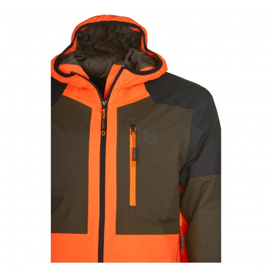 UNIVERS JACKET VAJONT PADDED 91274-392 VERDE ARANCIO
