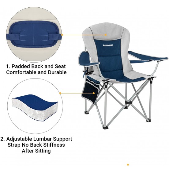 FUNDANGO COMFORT LUMBAR ΚΑΡΕΚΛΑ  9C1028 GREY/BLUE