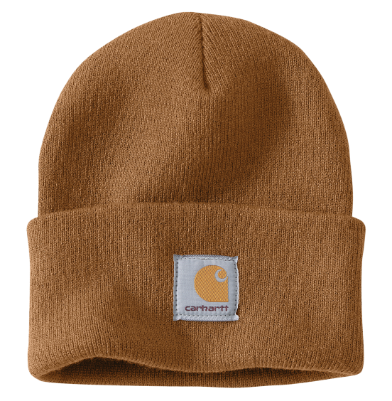 CARHARTT ΣΚΟΥΦΟΣ KNIT CUFFED BEANIE A18-BRN BROWN