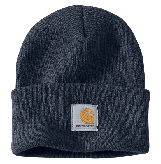 CARHARTT ΣΚΟΥΦΟΣ KNIT CUFFED BEANIE A18-NVY NAVY CARHARTT ΣΚΟΥΦΟΣ KNIT CUFFED BEANIE A18-NVY NAVY
