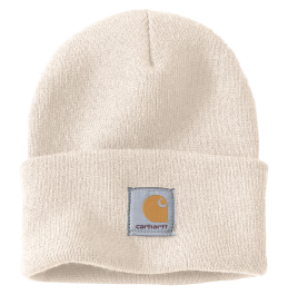 CARHARTT ΣΚΟΥΦΟΣ KNIT CUFFED BEANIE A18-WWH WHITE