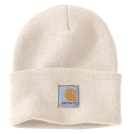 CARHARTT ΣΚΟΥΦΟΣ KNIT CUFFED BEANIE A18-WWH WHITE
