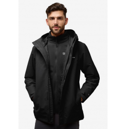 JACK WOLFSKIN ΑΝΔΡΙΚΟ ΜΠΟΥΦΑΝ 3in1 ALTENBERG JKT A61864-6000 BLACK