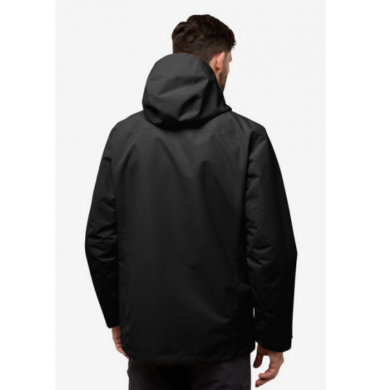 JACK WOLFSKIN ΑΝΔΡΙΚΟ ΜΠΟΥΦΑΝ 3in1 ALTENBERG JKT A61864-6000 BLACK