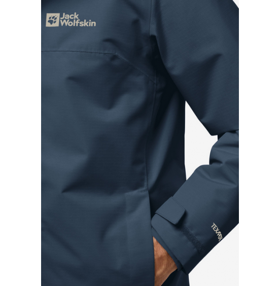 JACK WOLFSKIN ΑΝΔΡΙΚΟ ΜΠΟΥΦΑΝ 3in1 ALTENBERG JKT A61864-C0412 MIDNIGHT SKY