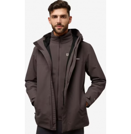 JACK WOLFSKIN ΑΝΔΡΙΚΟ ΜΠΟΥΦΑΝ 3in1 ALTENBERG JKT A61864-D0108 PEAT