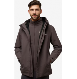 JACK WOLFSKIN ΑΝΔΡΙΚΟ ΜΠΟΥΦΑΝ 3in1 ALTENBERG JKT A61864-D0108 PEAT