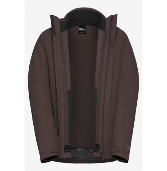 JACK WOLFSKIN ΑΝΔΡΙΚΟ ΜΠΟΥΦΑΝ 3in1 ALTENBERG JKT A61864-D0108 PEAT