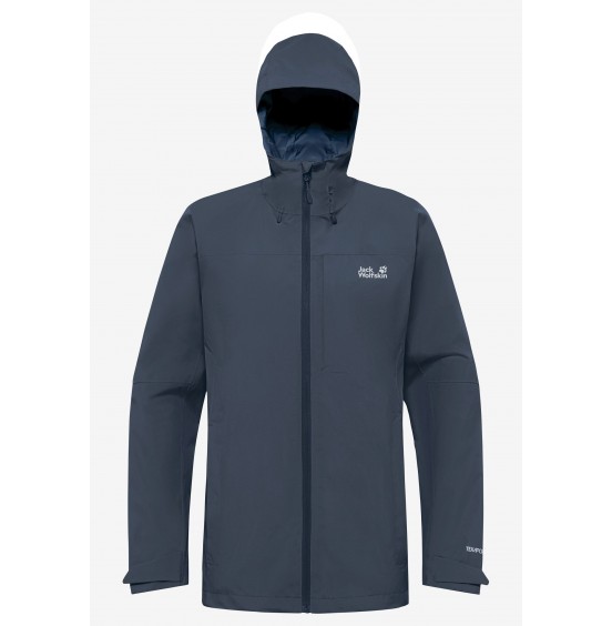 JACK WOLFSKIN ΓΥΝΑΙΚΕΙΑ ΜΕΜΒΡΑΝΗ TEMPEST 2L. JACKET A63901-C0412-A10 MIDNIGHT SKY
