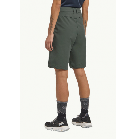 JACK WOLFSKIN ΑΝΔΡΙΚΗ ΤΕΧΝΙΚΗ ΒΕΡΜΟΥΔΑ PICO TRAIL SHORTS A63908-4136 SLATE GREEN