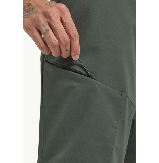 JACK WOLFSKIN ΑΝΔΡΙΚΗ ΤΕΧΝΙΚΗ ΒΕΡΜΟΥΔΑ PICO TRAIL SHORTS A63908-4136 SLATE GREEN