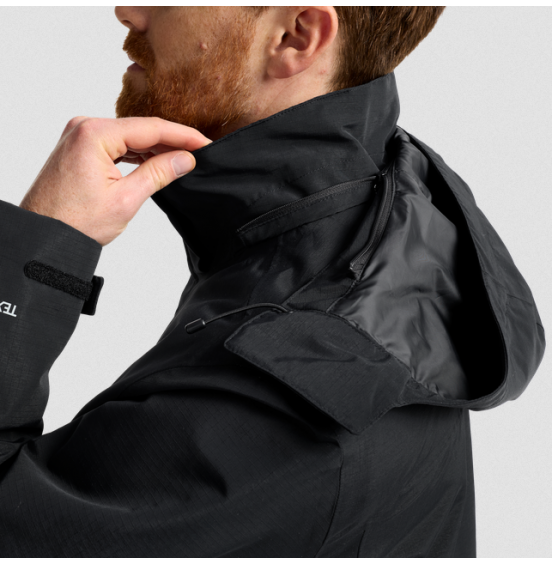 JACK WOLFSKIN ΑΝΔΡΙΚΟ ΜΠΟΥΦΑΝ 3in1 PINETRAIL JACKET A66288-6000 BLACK