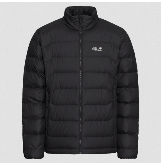 JACK WOLFSKIN  ΑΝΔΡΙΚΟ ΠΟΥΠΟΥΛΕΝΙΟ ΜΠΟΥΦΑΝ WILD PASS DOWN JACKET A66299-6000 BLACK