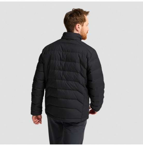 JACK WOLFSKIN  ΑΝΔΡΙΚΟ ΠΟΥΠΟΥΛΕΝΙΟ ΜΠΟΥΦΑΝ WILD PASS DOWN JACKET A66299-6000 BLACK