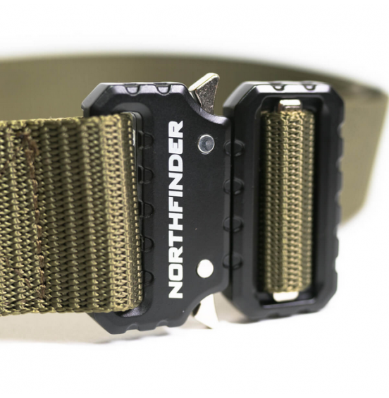 NORTHFINDER ΖΩΝΗ ΤΑΧΕΙΑΣ ΑΠΑΣΦΑΛΙΣΗΣ DIAGONAL AS-1038OR-305 DARK OLIVE