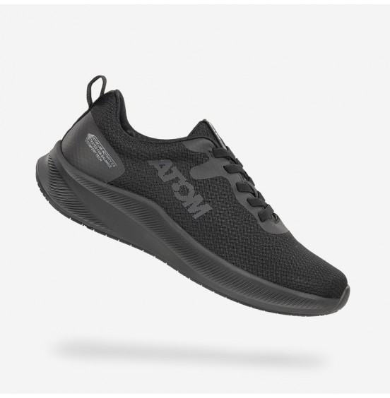 ATOM ΑΝΔΡΙΚΑ ΠΑΠΟΥΤΣΙΑ SLIP-ON AT127-502145 BLACK