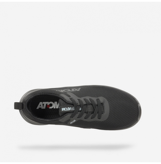 ATOM ΓΥΝΑΙΚΕΙΑ ΠΑΠΟΥΤΣΙΑ SLIP-ON AT129-502147 BLACK