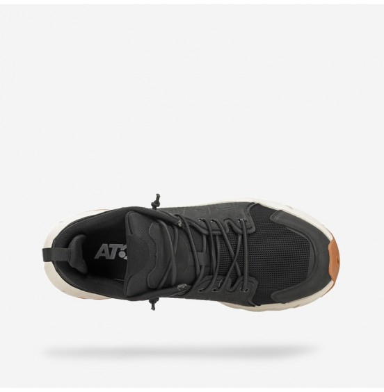 ATOM ΑΝΔΡΙΚΑ ΔΕΡΜΑΤΙΝΑ ΠΑΠΟΥΤΣΙΑ AT168 URBAN PRO BLACK