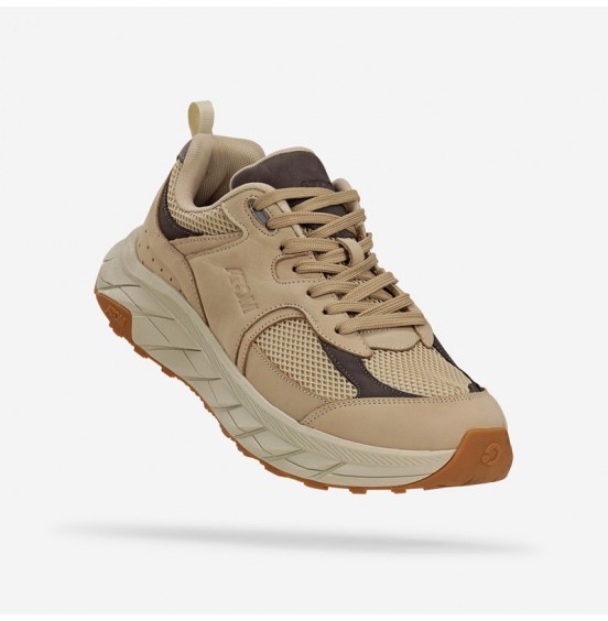 ATOM ΑΝΔΡΙΚΑ ΔΕΡΜΑΤΙΝΑ ΠΑΠΟΥΤΣΙΑ AT181-505026 NOBUCK LIGHT