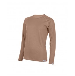 LASTING ATILA-7474 ΓΥΝΑΙΚΕΙA MERINO ΜΠΛΟΥΖΑ LIGHT BROWN