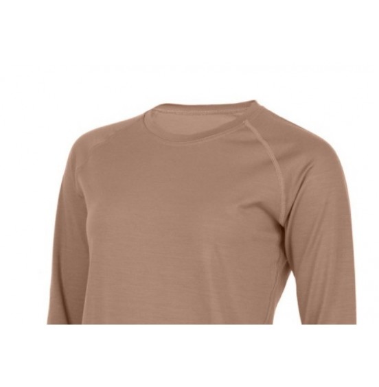 LASTING ATILA-7474 ΓΥΝΑΙΚΕΙA MERINO ΜΠΛΟΥΖΑ LIGHT BROWN