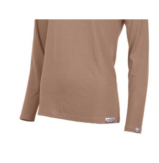 LASTING ATILA-7474 ΓΥΝΑΙΚΕΙA MERINO ΜΠΛΟΥΖΑ LIGHT BROWN