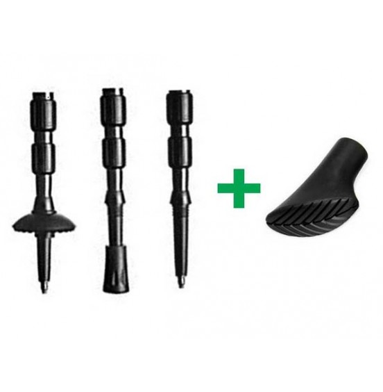 ALPINTEC ΜΠΑΤΟΝ LIVE B6 1τεμάχιο BATON BLACK