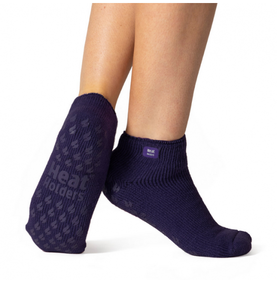 HEAT HOLDER ΓΥΝΑΙΚΕΙΕΣ ΠΑΝΤΟΦΛΕΣ ΚΑΛΤΣΕΣ ANKLE SLIPPER BSLHH20G1PLM PLUM