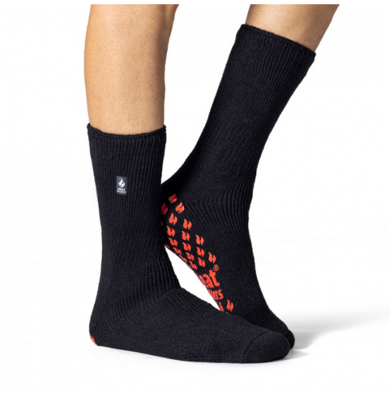 HEAT HOLDER ΑΝΔΡΙΚΕΣ ΠΑΝΤΟΦΛΕΣ ΚΑΛΤΣΕΣ SLIPPER BSMHH08H1BWR BLACK